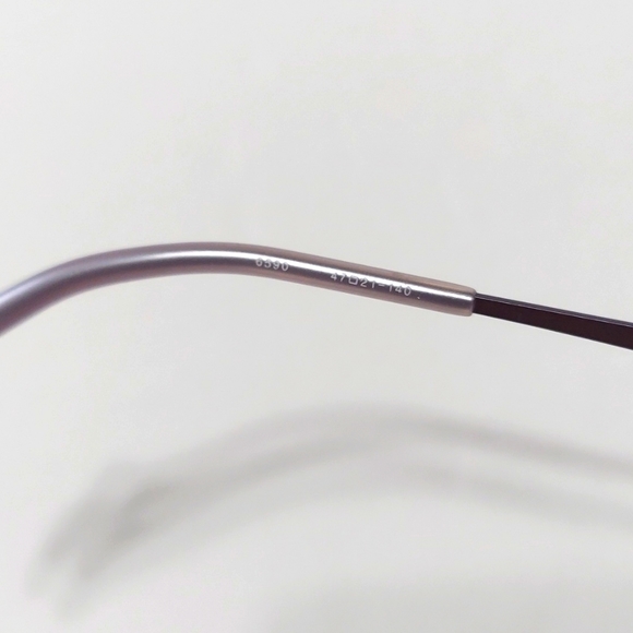 Martine Sitbon NWOT Unisex Silver/Lavender Frame With Same Lenses Sunglasses - Picture 8 of 10